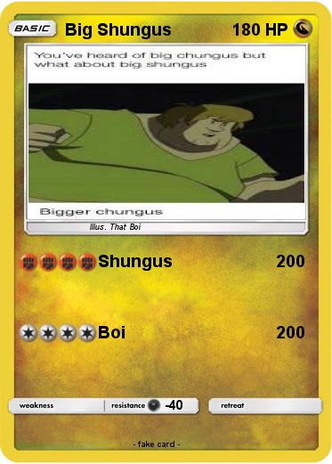 Pokemon Big Shungus