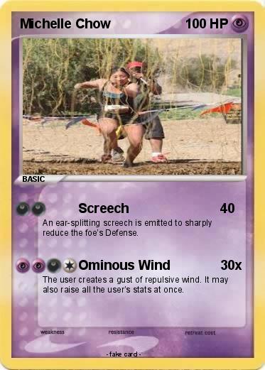 Pokemon Michelle Chow