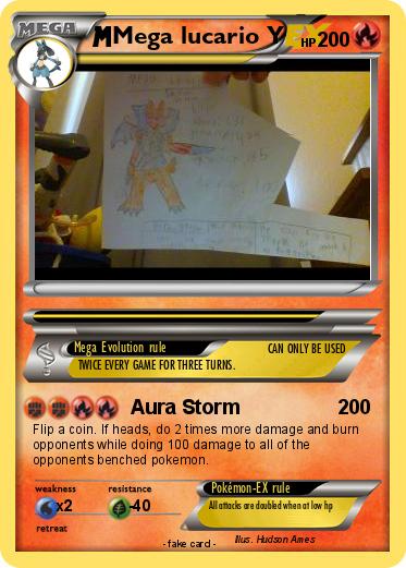 Pokemon Mega lucario Y
