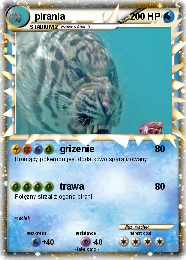 Pokemon pirania