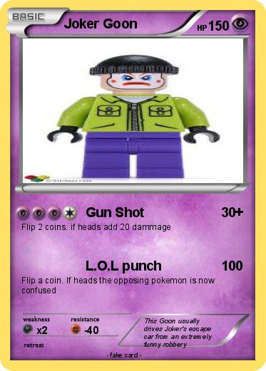 Pokemon Joker Goon