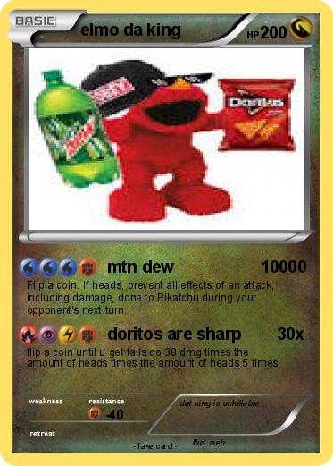 Pokemon elmo da king