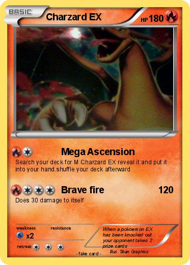 Pokemon Charzard EX