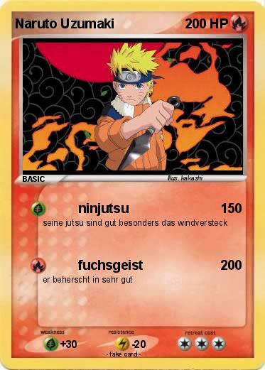Pokemon Naruto Uzumaki