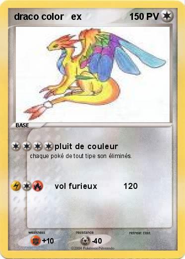 Pokemon draco color   ex