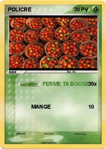 Pokemon POLICRE