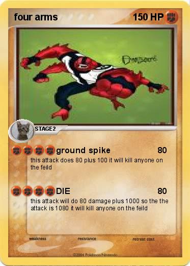 Pokemon four arms