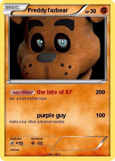 Pokemon Freddy fazbear