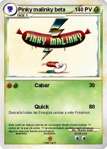 Pokemon Pinky malinky beta