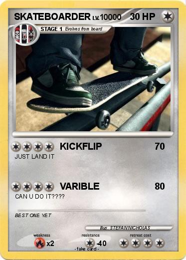 Pokemon SKATEBOARDER