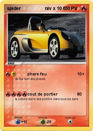 Pokemon spider                   niv x 10 0