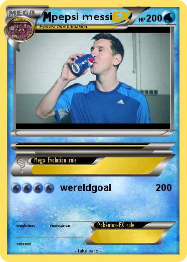 Pokemon pepsi messi