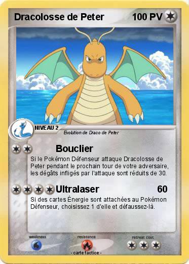 Pokemon Dracolosse de Peter