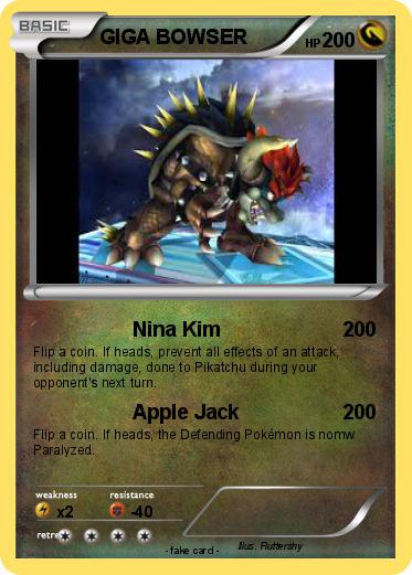 Pokemon GIGA BOWSER