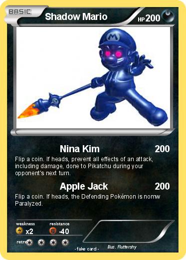 Pokemon Shadow Mario