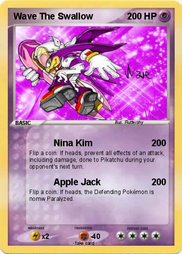 Pokemon Wave The Swallow