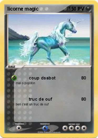 Pokemon licorne magic