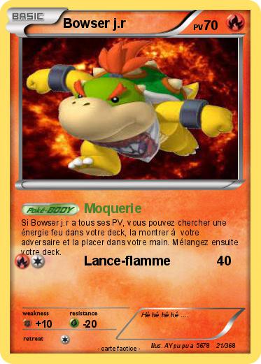 Pokemon Bowser j.r