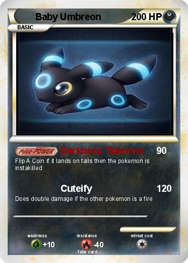 Pokemon Baby Umbreon