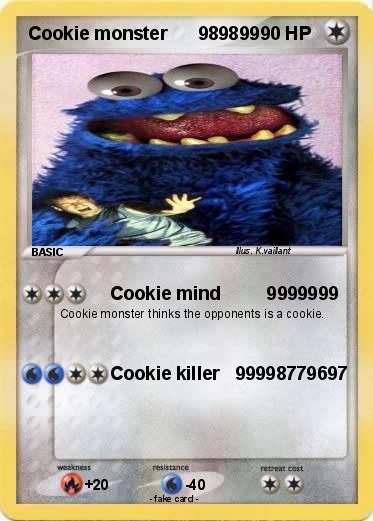 Pokemon Cookie monster      989899