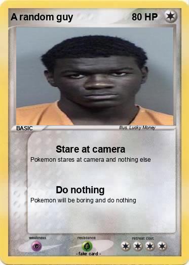 Pokemon A random guy