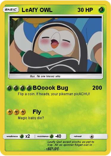 Pokemon LeAfY OWL