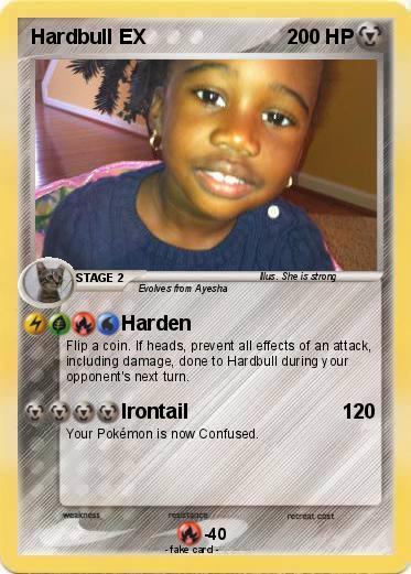 Pokemon Hardbull EX