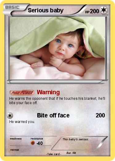 Pokemon Serious baby