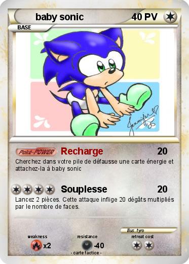 Pokemon baby sonic