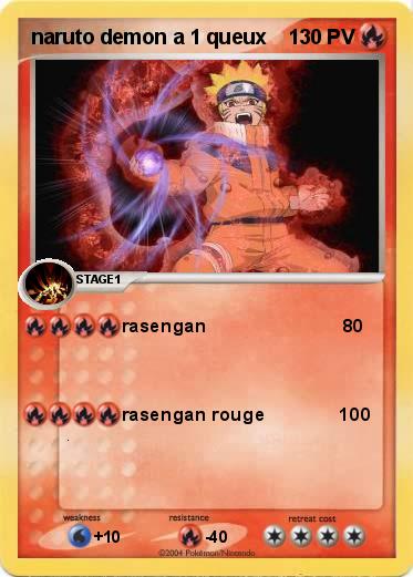 Pokemon naruto demon a 1 queux