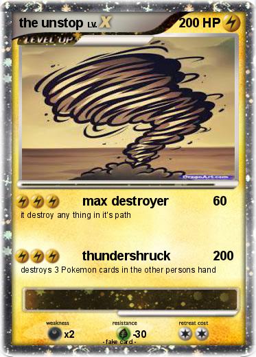 Pokemon the unstop