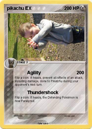 Pokemon pikachu EX