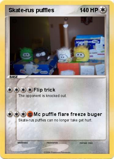 Pokemon Skate-rus puffles