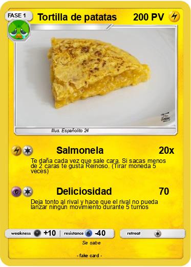 Pokemon Tortilla de patatas