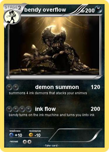 Pokemon bendy overflow