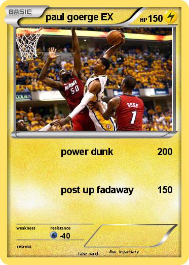 Pokemon paul goerge EX