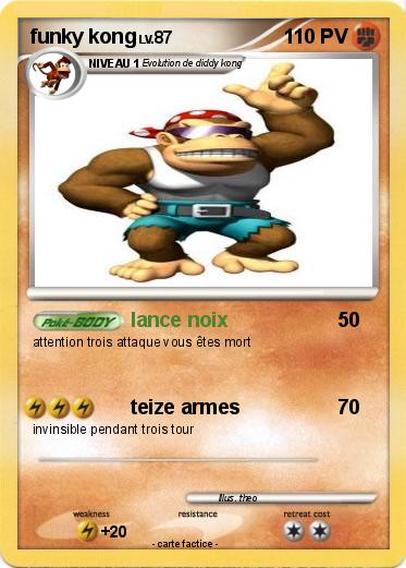 Pokemon funky kong