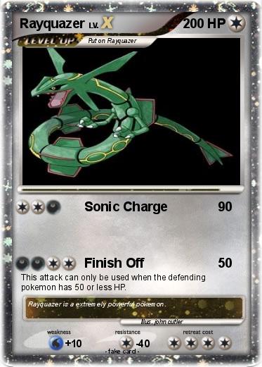Pokemon Rayquazer
