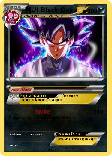 Pokemon UI Black Goku