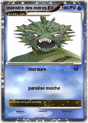 Pokemon monstre des mères EX