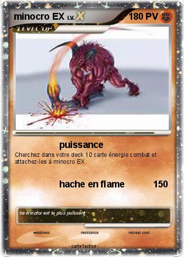 Pokemon minocro EX