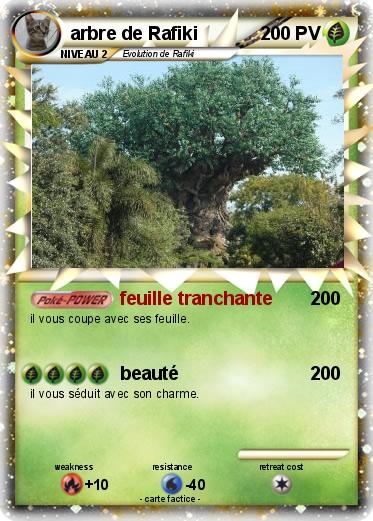 Pokemon arbre de Rafiki