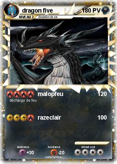 Pokemon dragon five