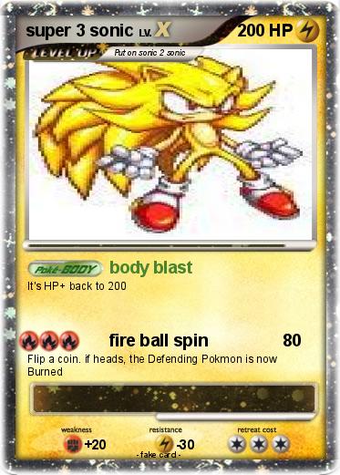 Pokemon super 3 sonic