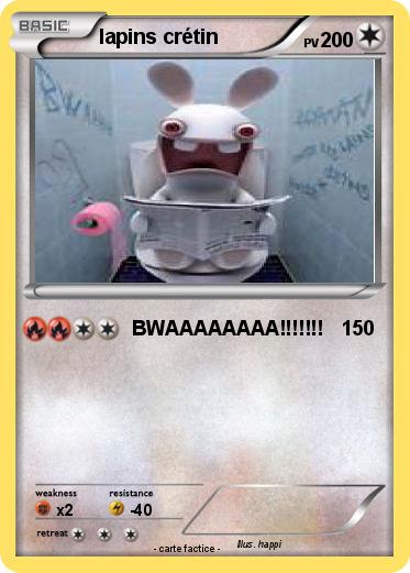 Pokemon lapins crétin