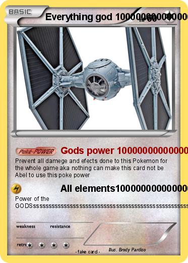 Pokemon Everything god 10000000000000000000000000000000000