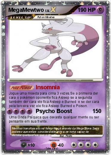 Pokemon MegaMewtwo