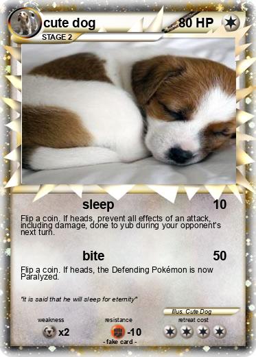 Pokemon cute dog