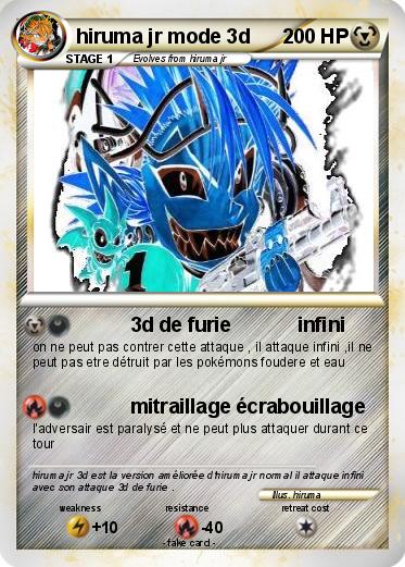 Pokemon hiruma jr mode 3d