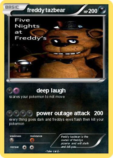 Pokemon freddy tazbear